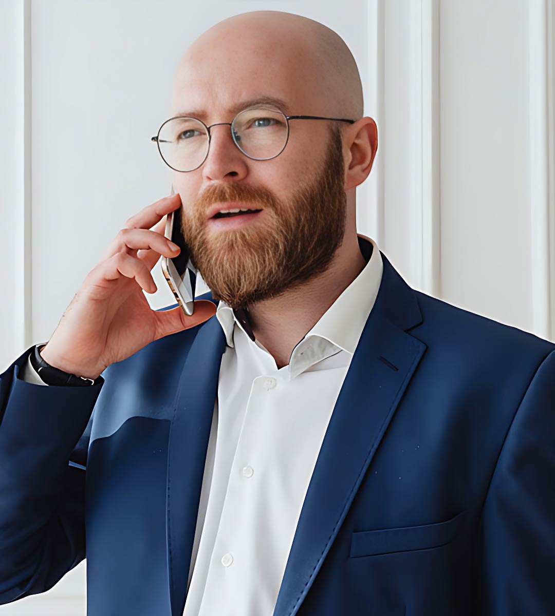 Man on Phone Man on Phone